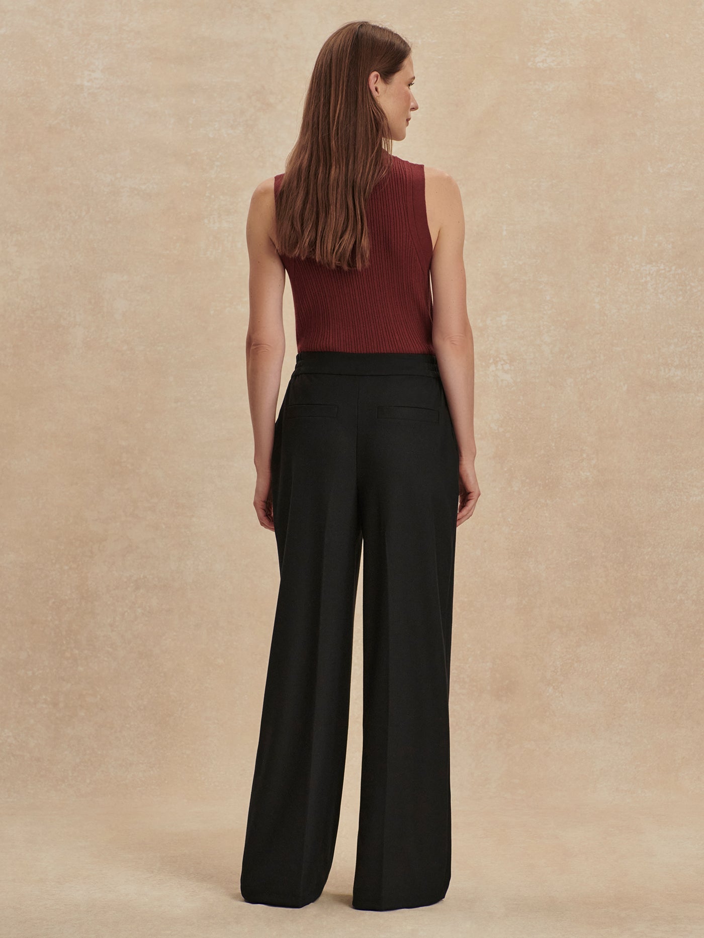 Varley Black Winnie Wide Leg 29.5