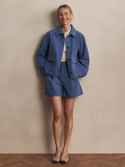 Varley Bijou Blue Carlotta Jacket