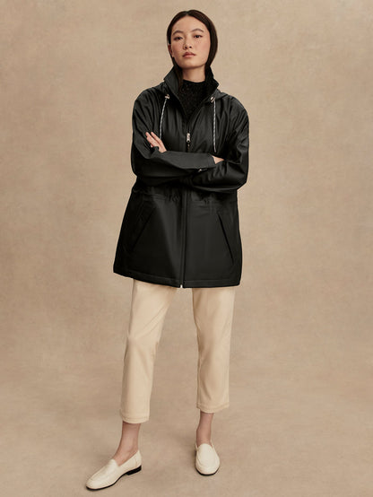 Varley Black Alyssa Rain Jacket