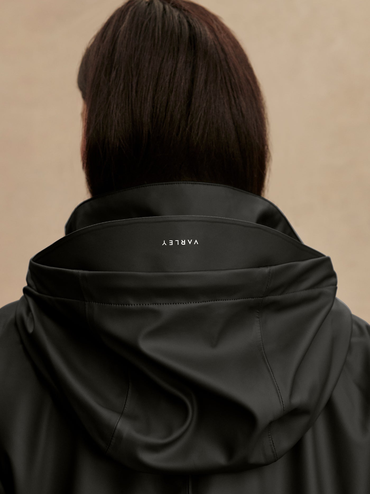 Varley Black Alyssa Rain Jacket