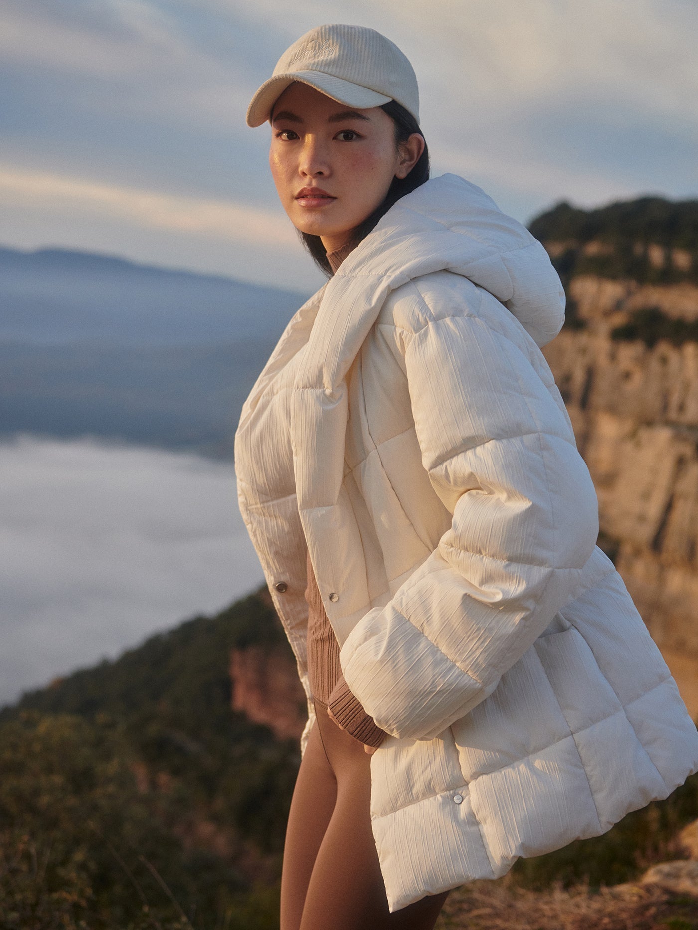 Varley Jet Stream Kaia Quilted Coat