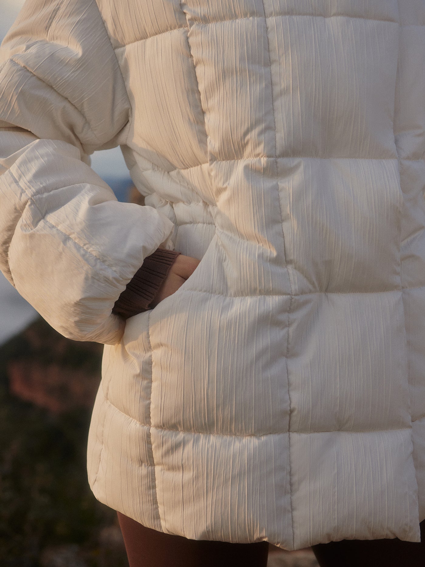 Varley Jet Stream Kaia Quilted Coat