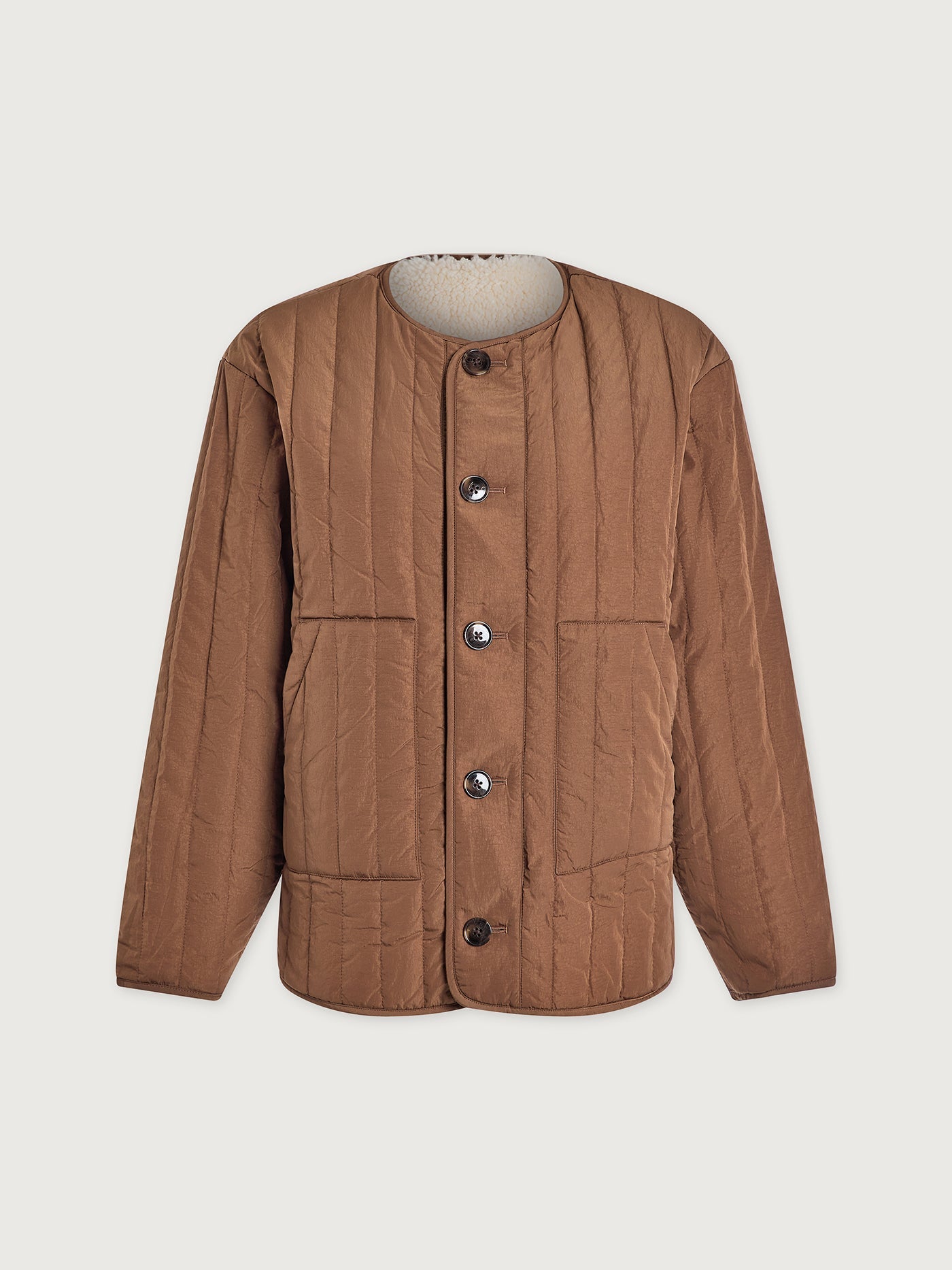 Varley Sandshell/ Cocoa Dust Aveline Reversible Jacket
