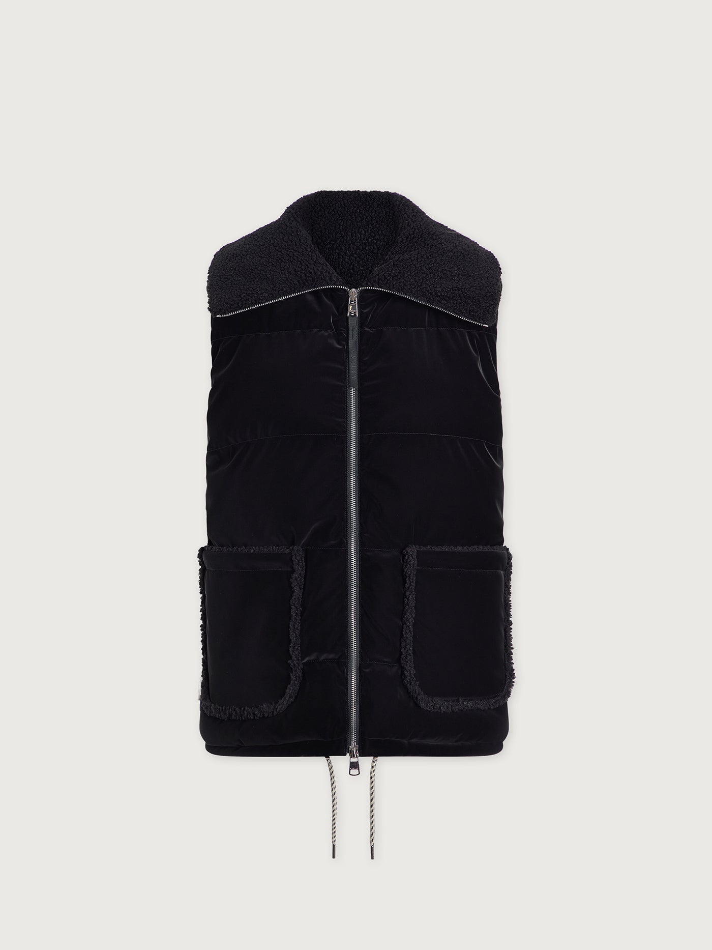 Varley Black Evie Puffer Gilet