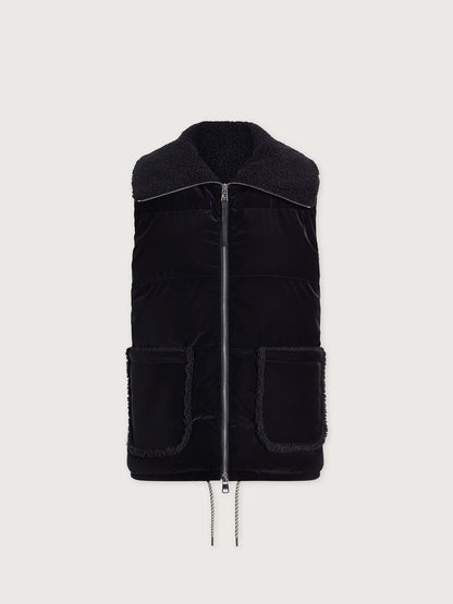 Varley Black Evie Puffer Gilet