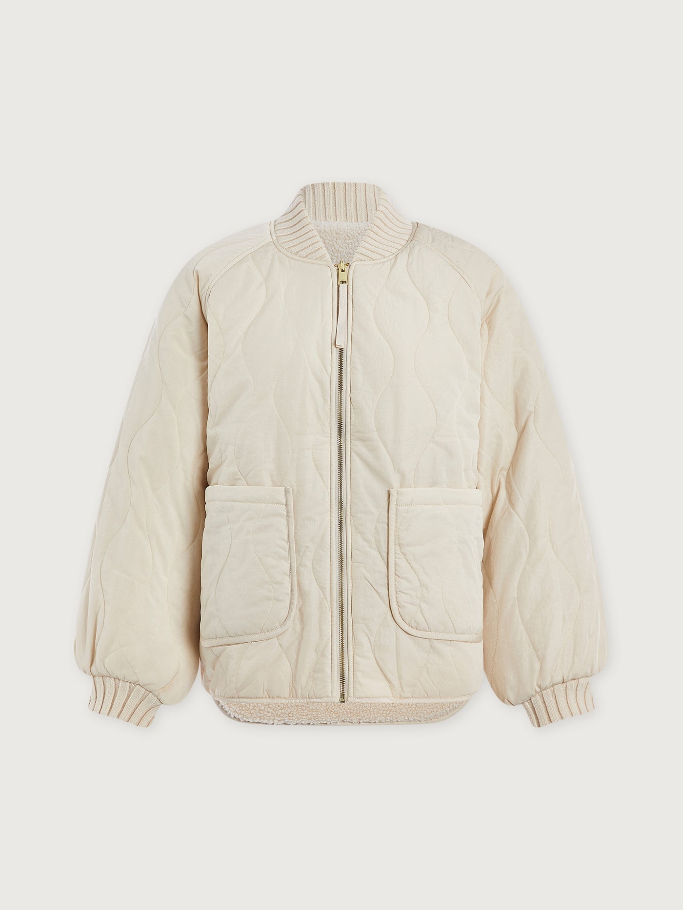 Varley Sandshell Serina Reversible Quilt Jacket