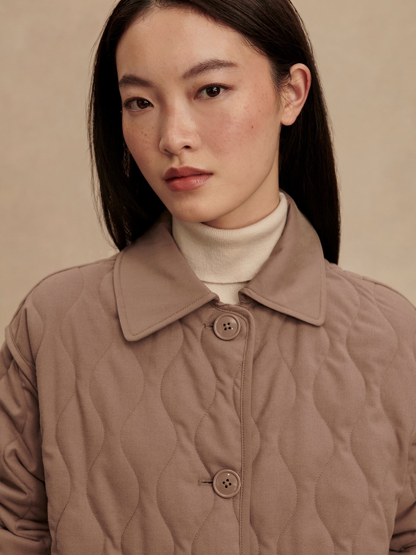 Varley Ash Taupe Wilson Relaxed Jacket