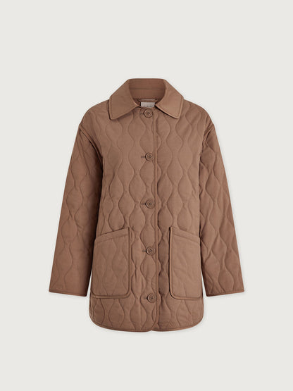 Varley Ash Taupe Wilson Relaxed Jacket