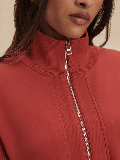 Varley Bossa Nova Avaya Half Zip Dress