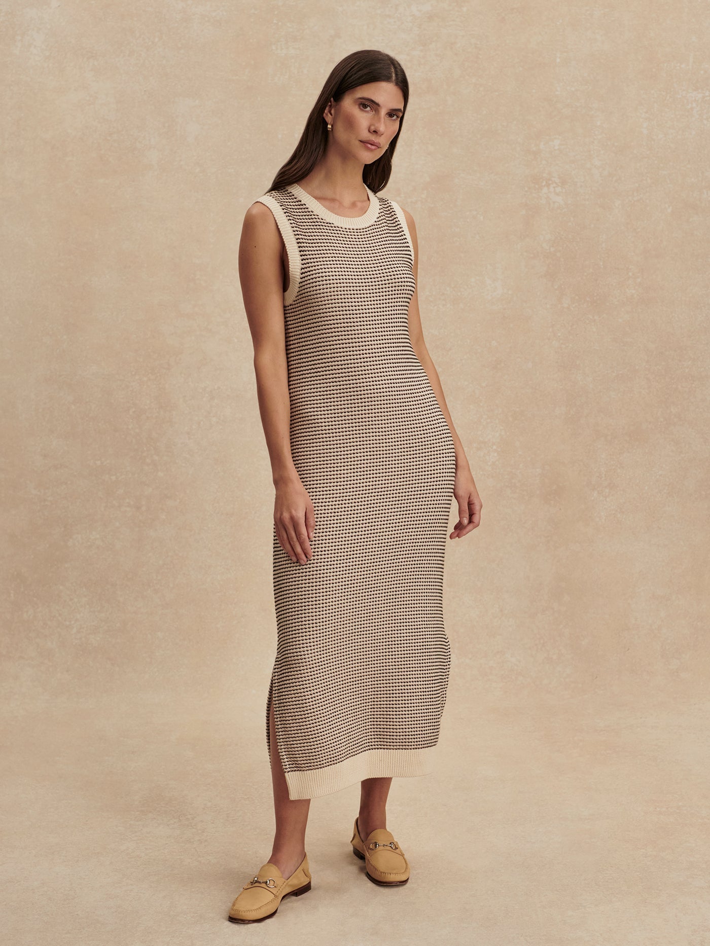 Varley Birch Sadia Stitch Knit Dress