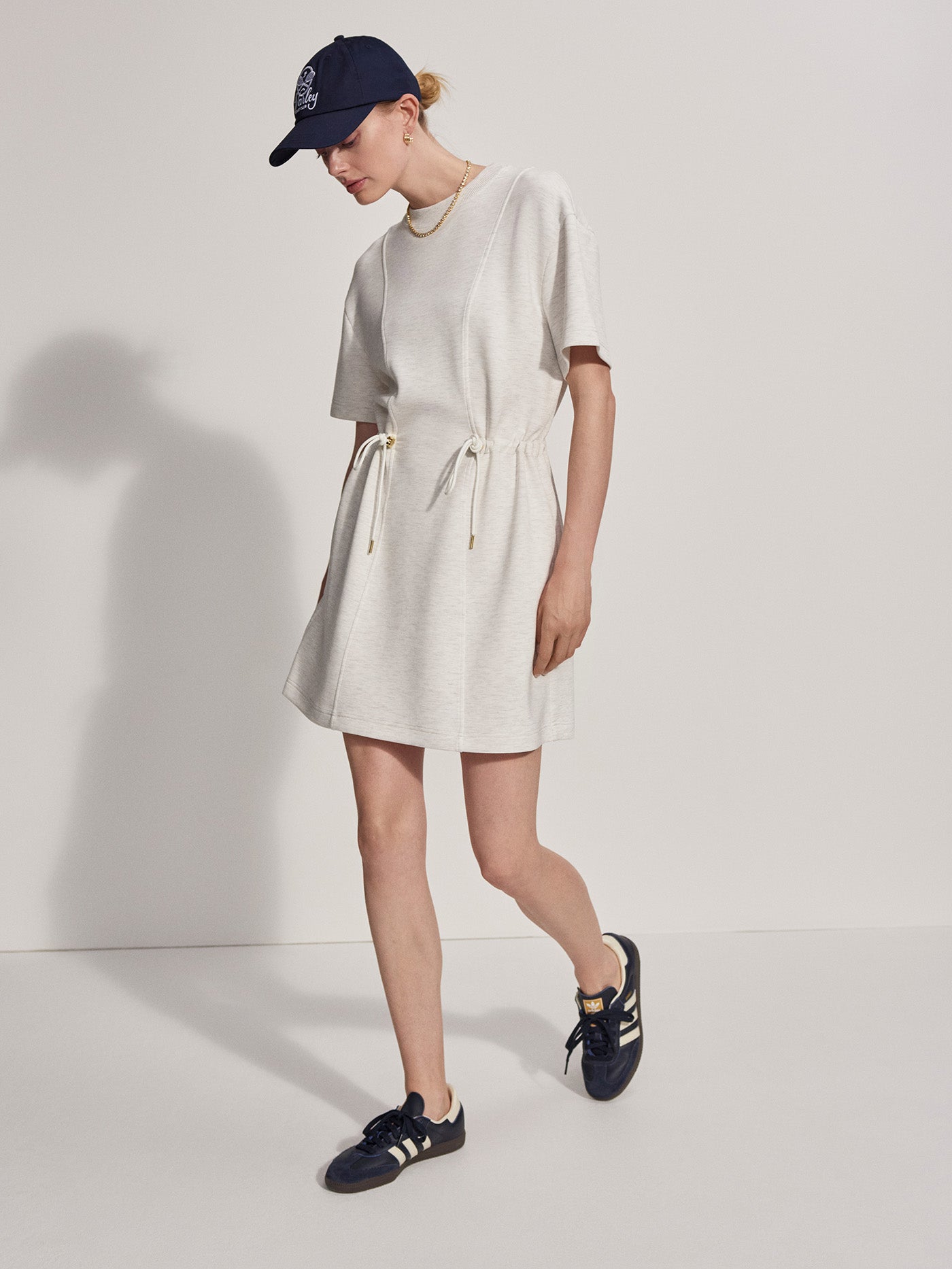 Varley Ivory Marl Maple Dress | VARLEY US
