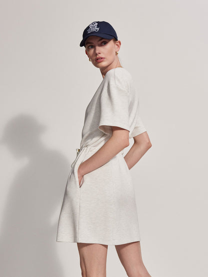 Varley Ivory Marl Maple Dress | VARLEY US