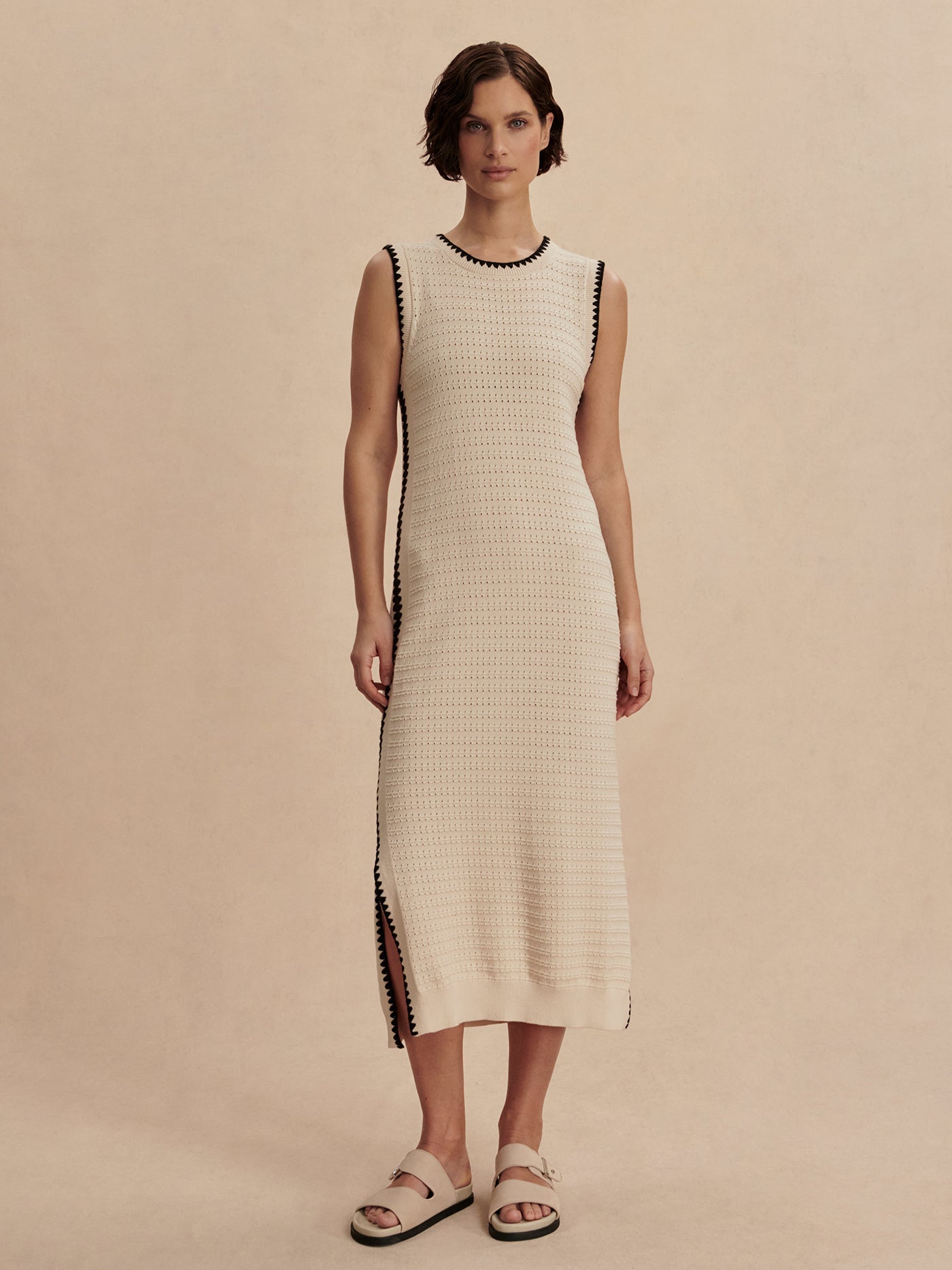 Varley Birch Dwight Tank Knit Midi Dress | VARLEY US
