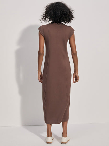 Varley Chestnut Taunton Midi Dress | VARLEY US
