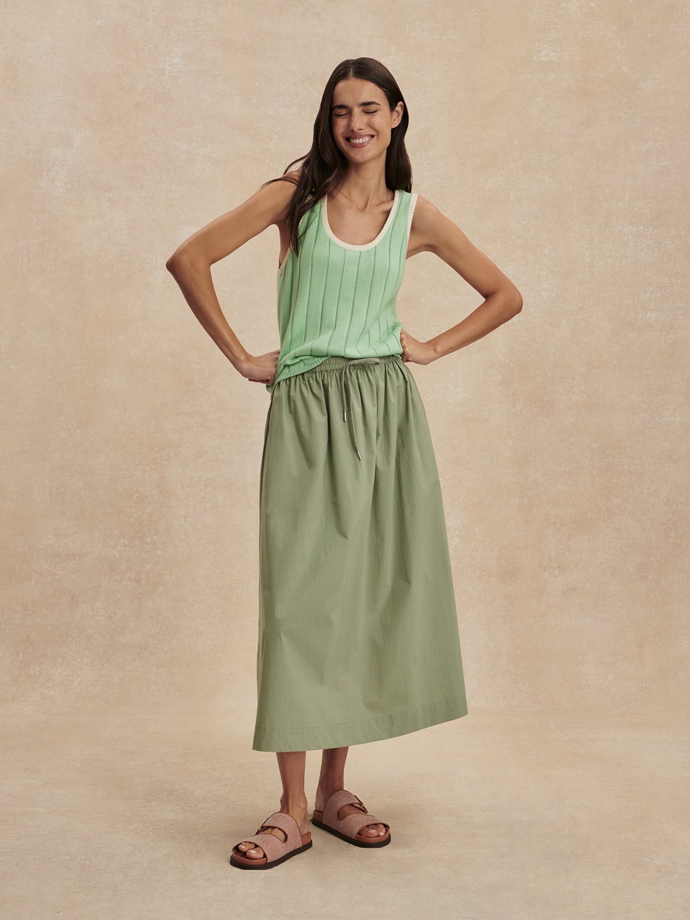 Varley Shadow Cambria Skirt