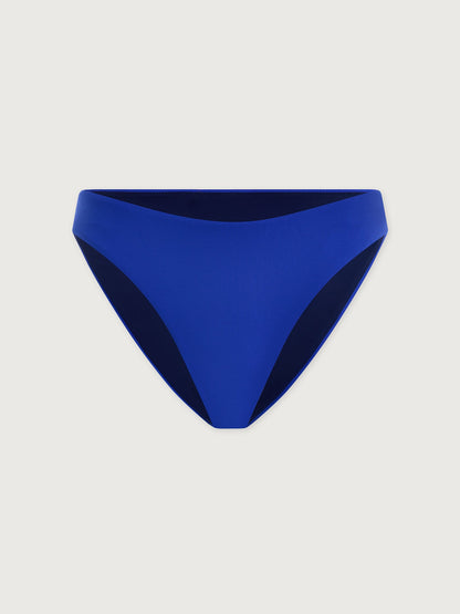 Varley Marine Blue Tamsin Classic Bikini Bottom
