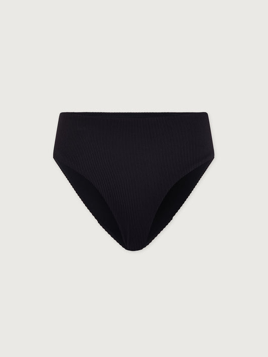 Varley Black Kylie Low-Rise Bikini Bottom | VARLEY US