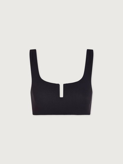 Varley Black April Bikini Top | VARLEY US