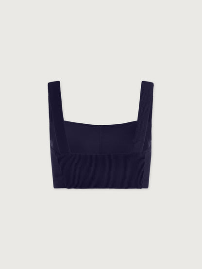 Varley Evening Blue Bevan Bikini Top