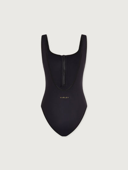 Varley Black Meridon Swimsuit | VARLEY US
