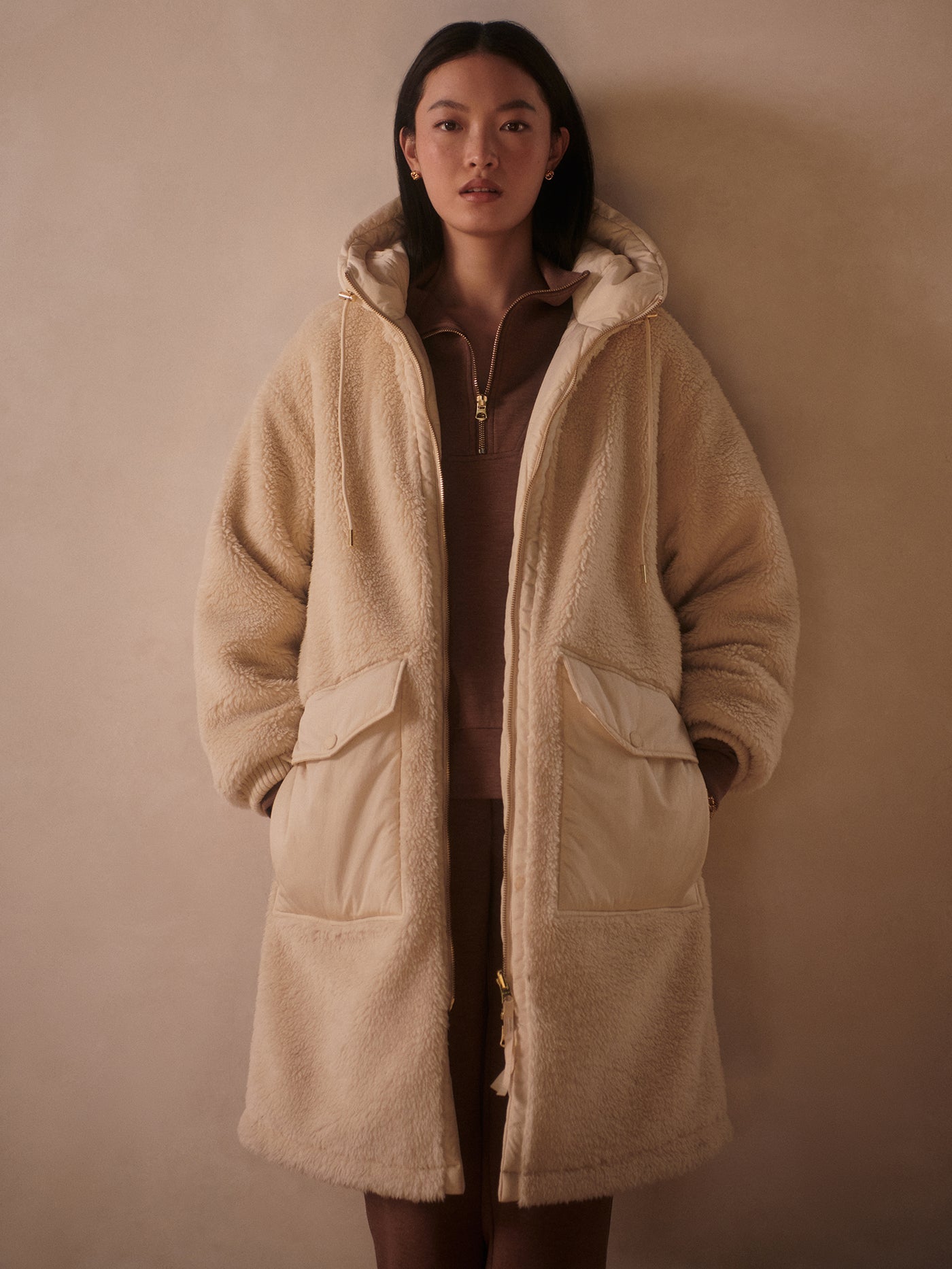 Varley Sandshell Cyrus Reversible Coat
