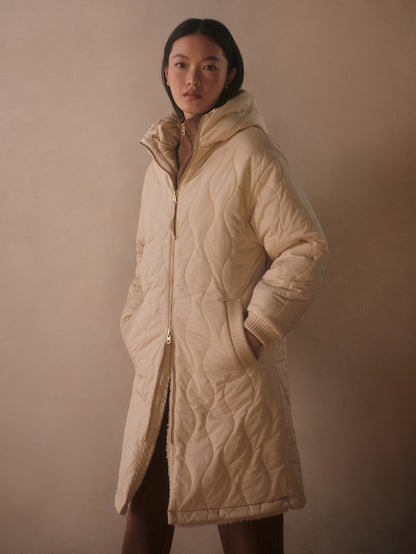 Varley Sandshell Cyrus Reversible Coat
