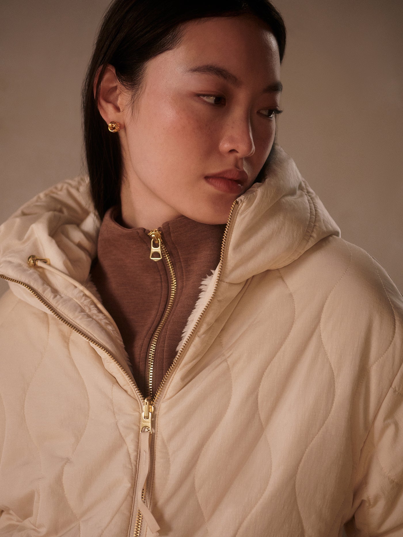 Varley Sandshell Cyrus Reversible Coat