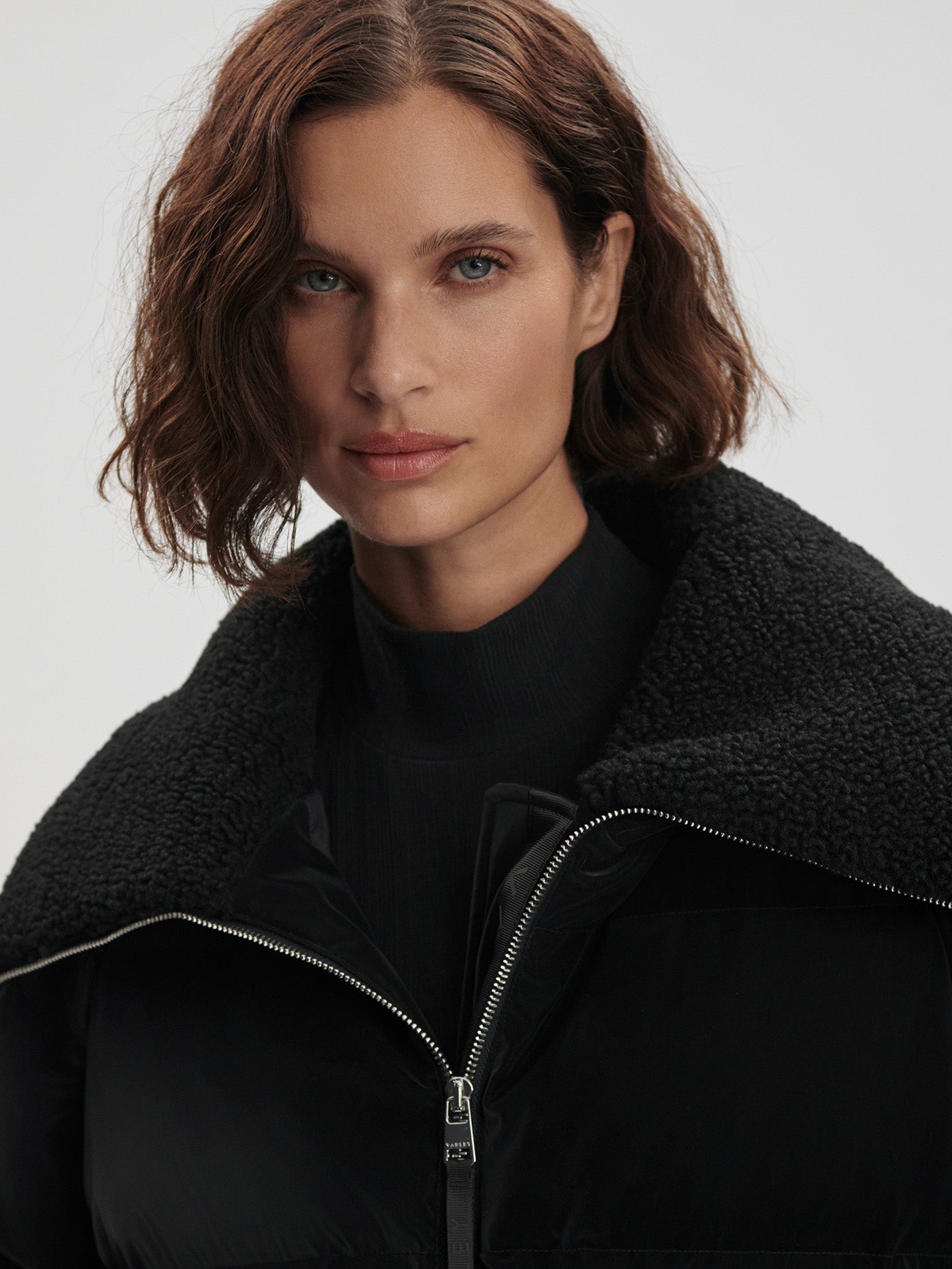Varley Black Roseville Down Jacket