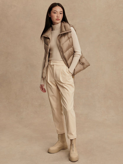 Varley Simply Taupe Bextor Lightweight Down Gilet