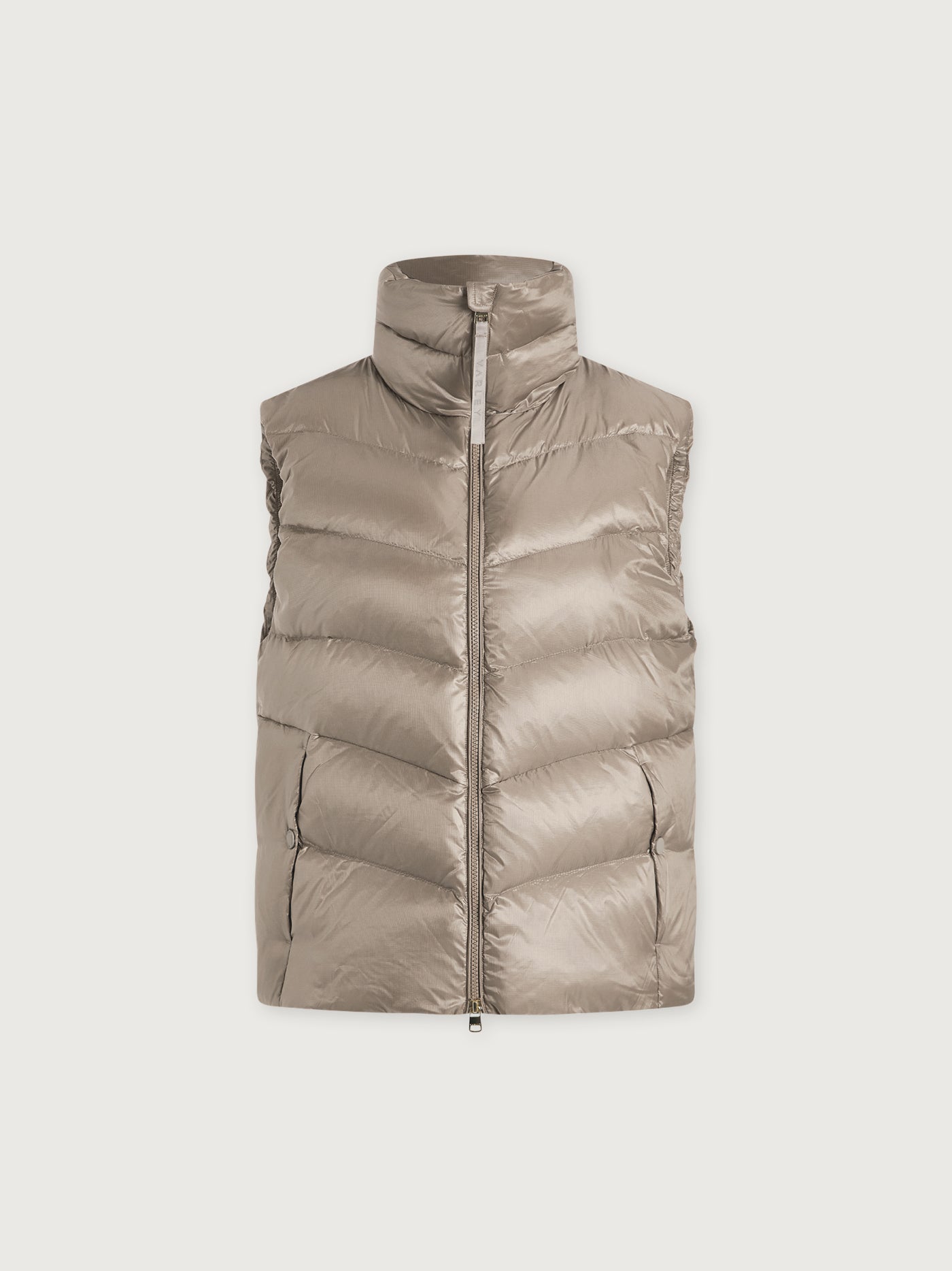 Varley Simply Taupe Bextor Lightweight Down Gilet