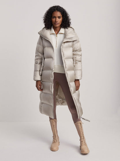 Varley Cloud Metallic Payton Puffer Coat