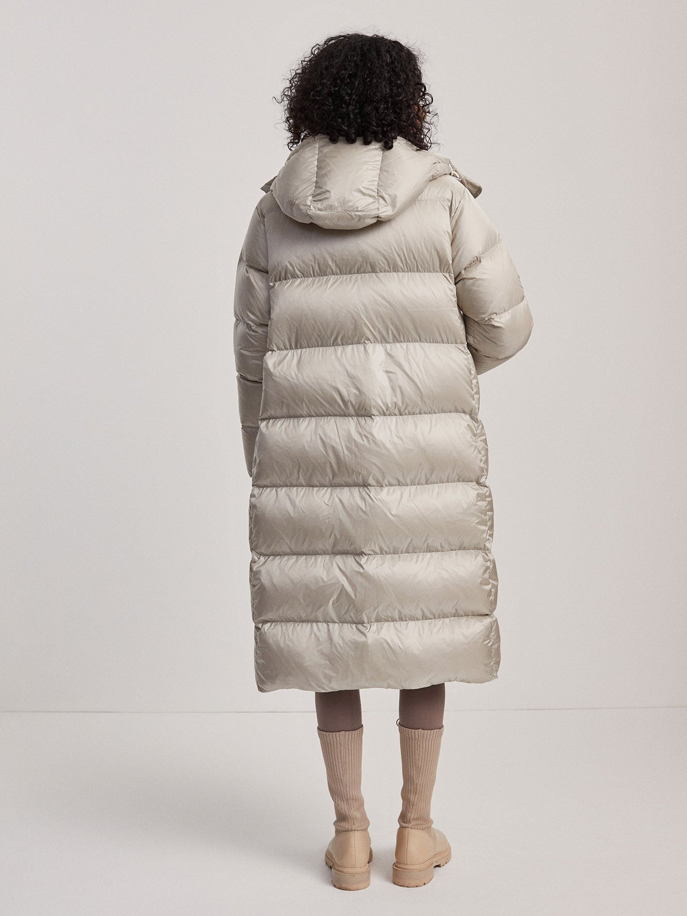 Varley Cloud Metallic Payton Puffer Coat