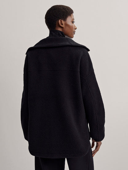 Varley Black Donley Fleece Jacket