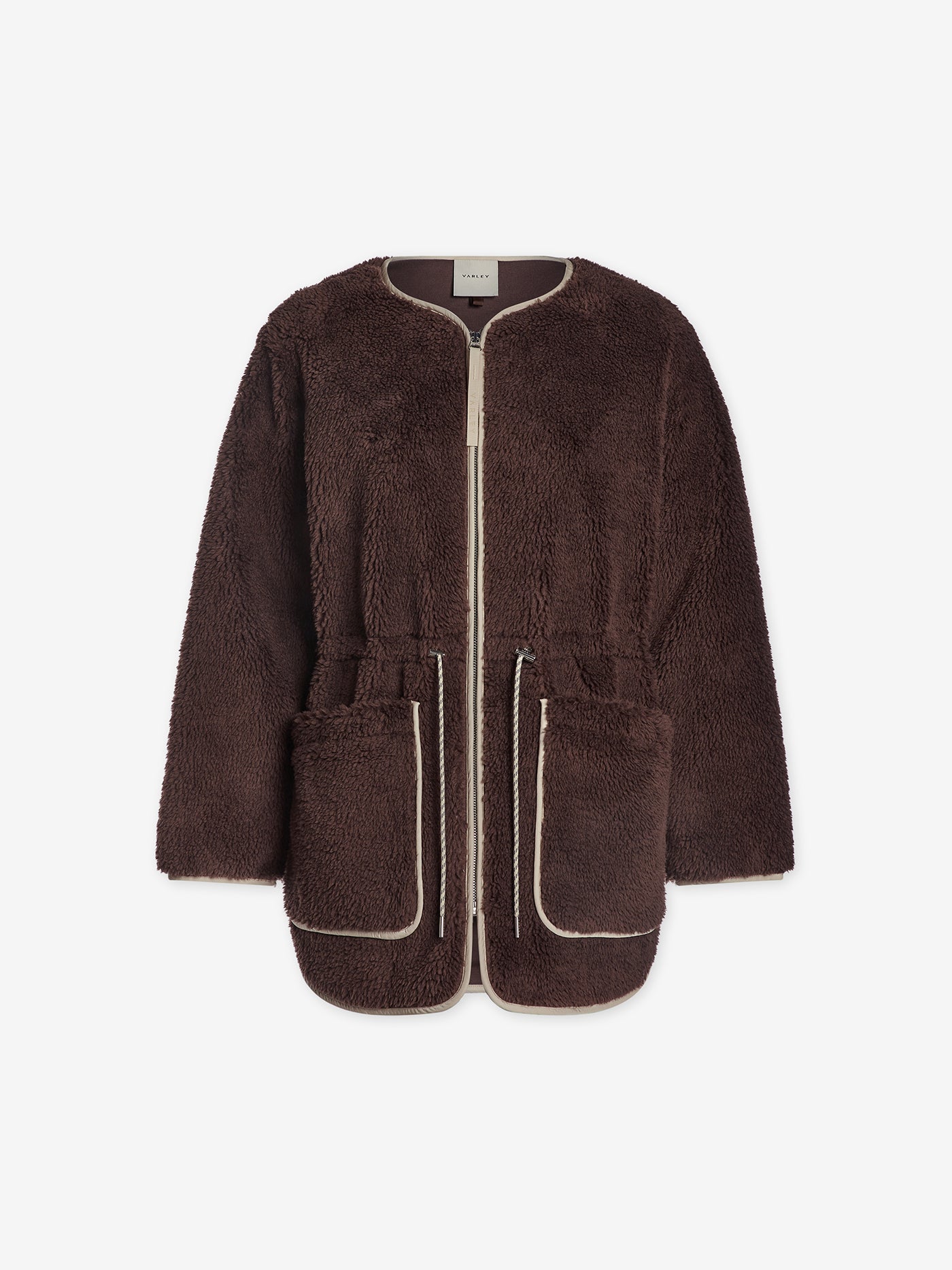 Varley French Roast Angelina Sherpa Coat