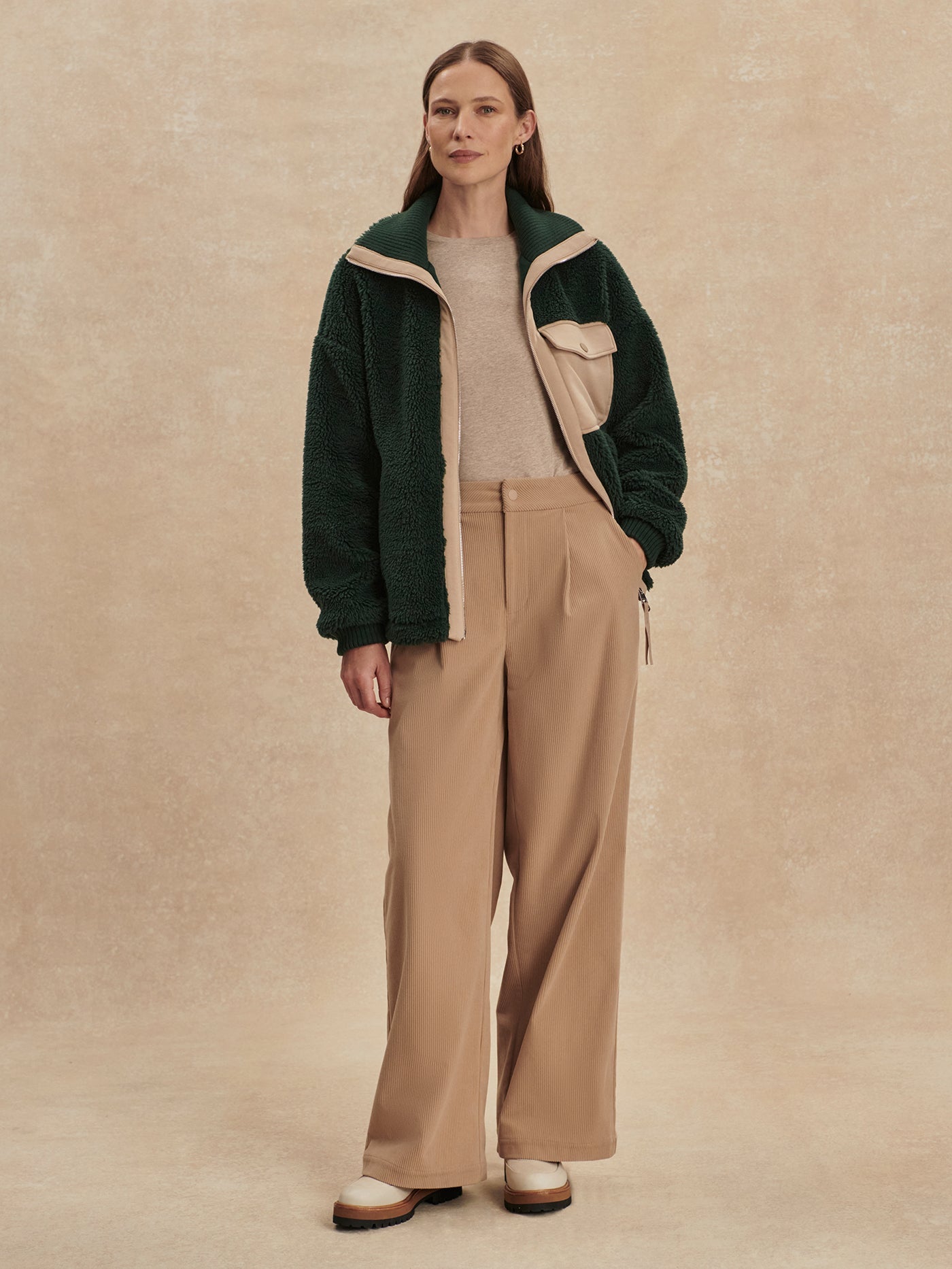 Varley Pine Grove Lowell Sherpa Jacket