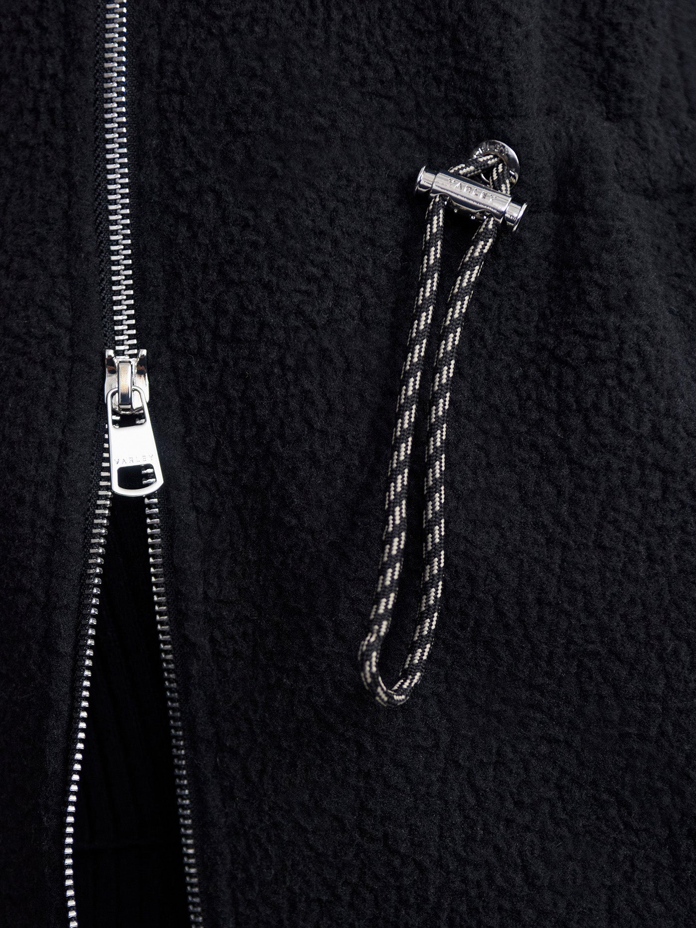 Varley Black Renea Fleece Jacket