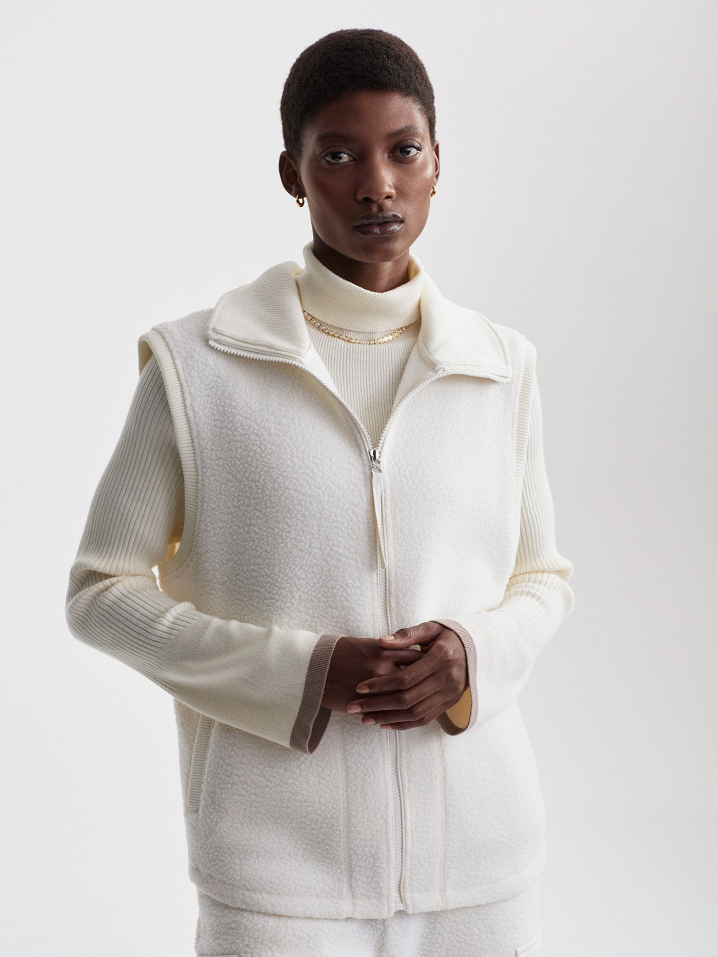 Varley Egret Maggie Fleece Gilet 2.0
