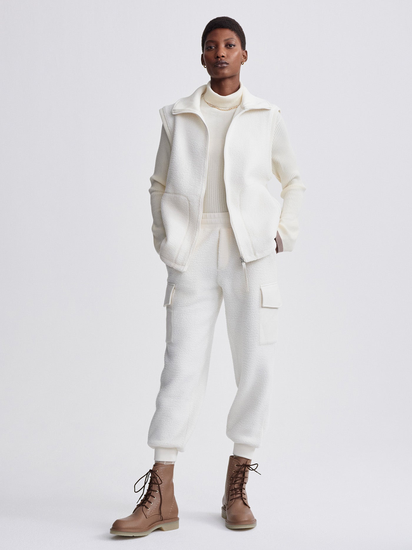 Varley Egret Maggie Fleece Gilet 2.0