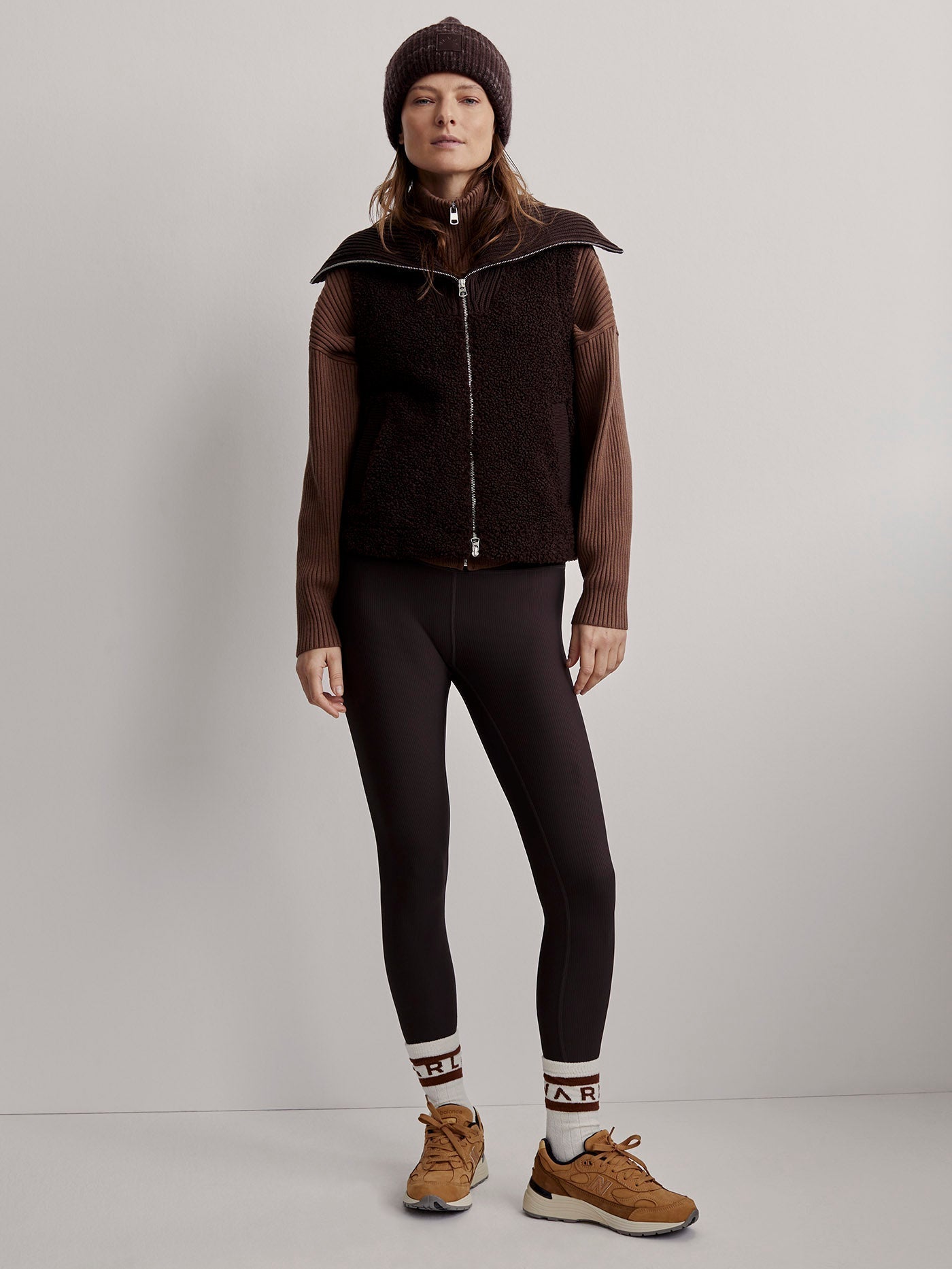 Varley Coffee Bean Aspen Gilet