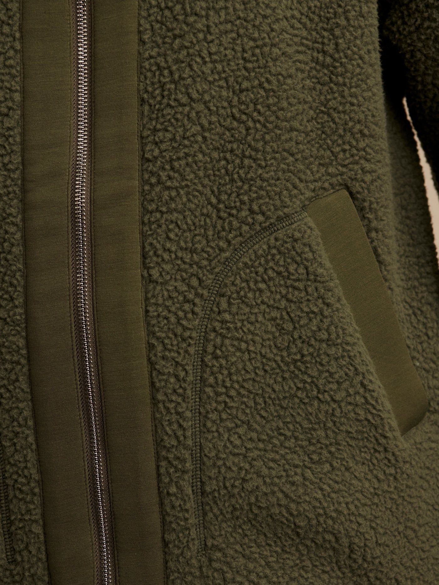 Varley Racing Olive Fey Relaxed Fleece