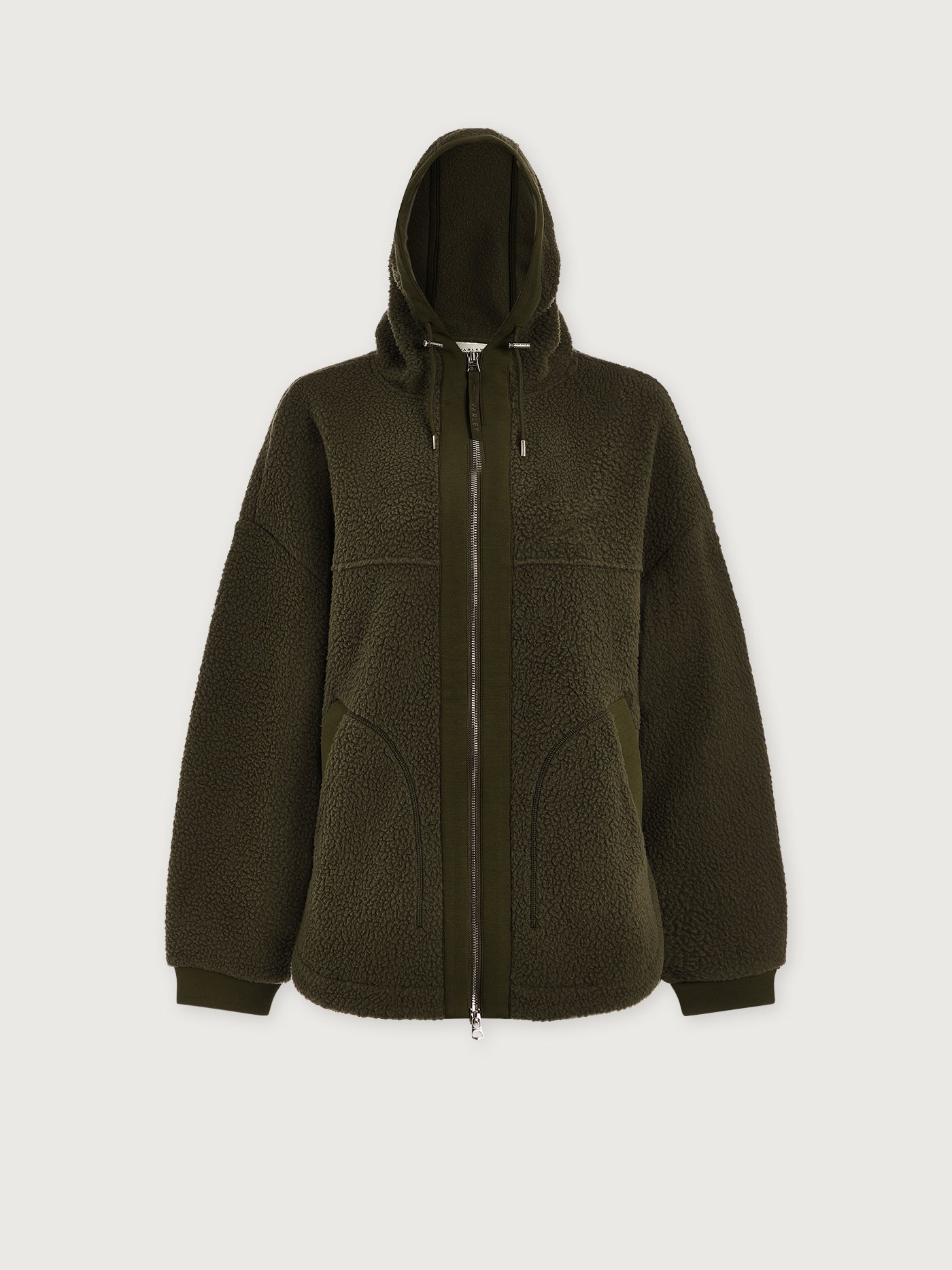 Varley Racing Olive Fey Relaxed Fleece