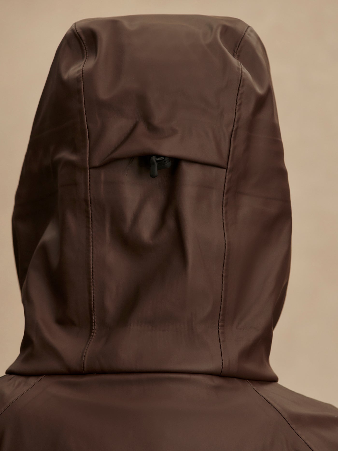 Varley Dark Truffle Kirsten Raincoat