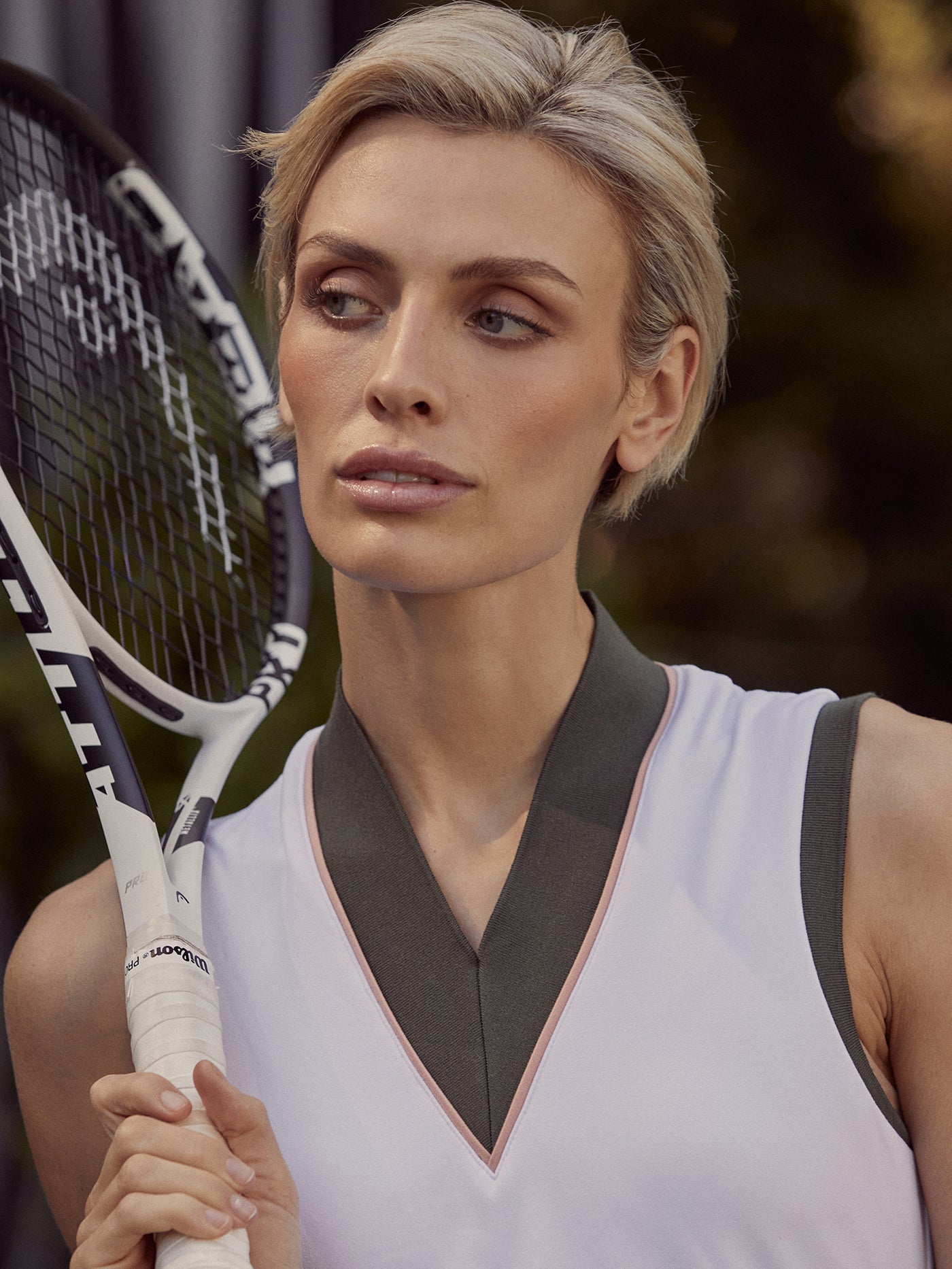 Varley White/ Deep Ivy Jouri Court Dress 32.5