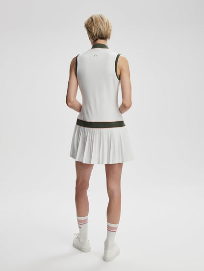 Varley White/ Deep Ivy Jouri Court Dress 32.5