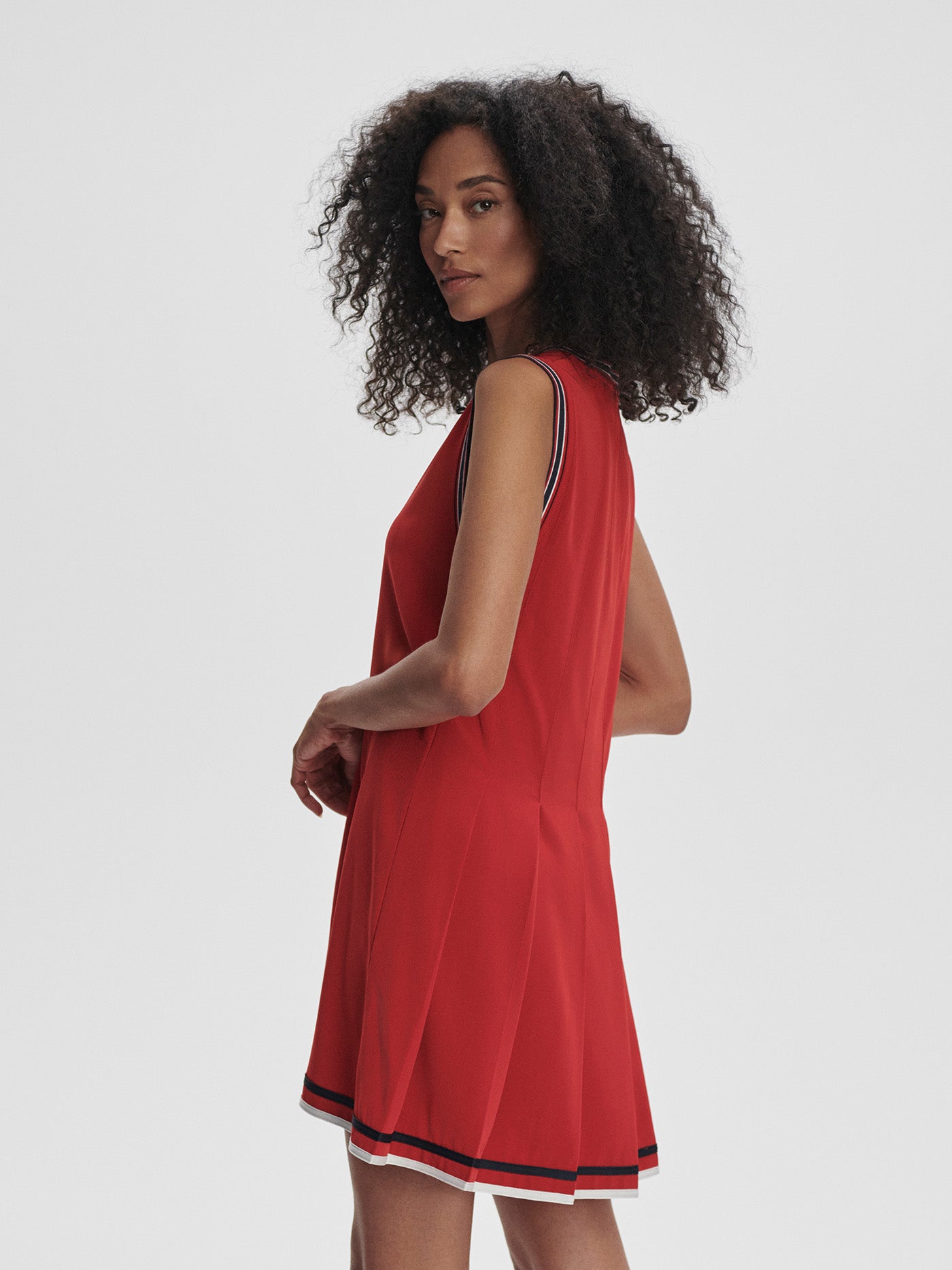 Varley Haute Red Amanda 2.0 Court Dress 32.5