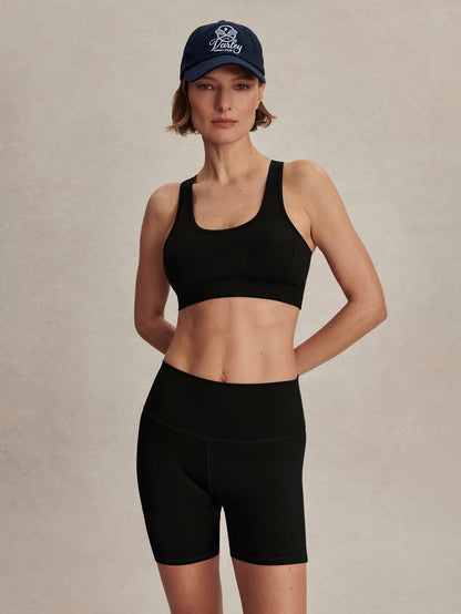 Varley Black Freesoft High Rise Short 5