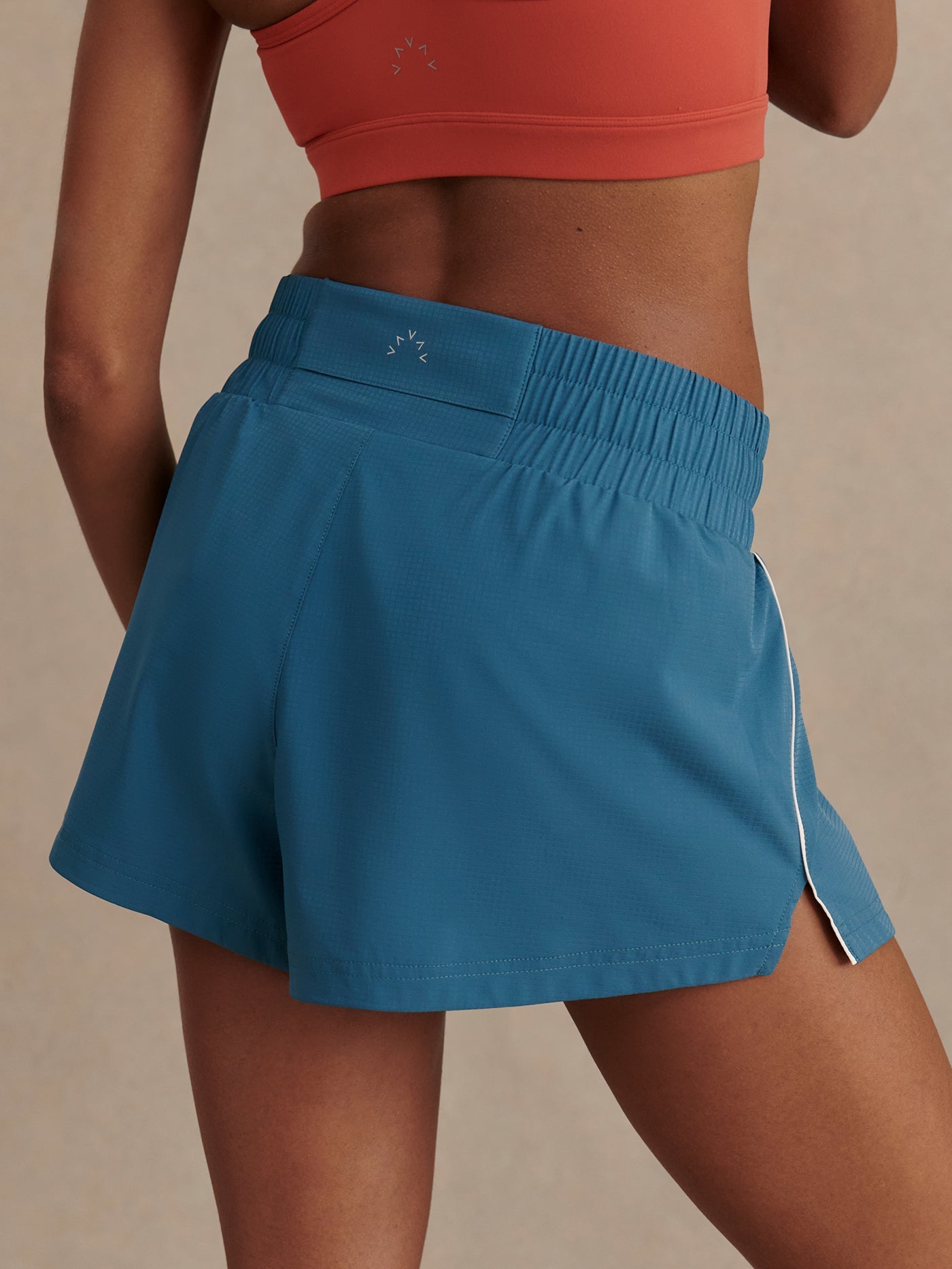 Varley Mallard Blue Kallin Piped Running Short 1.5