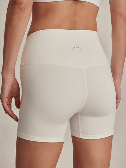 Varley White FreeSoft™ High-Rise Short 4'' | VARLEY US