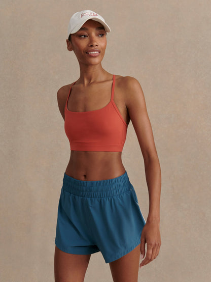 Varley Mallard Blue Kallin Piped Running Short 3