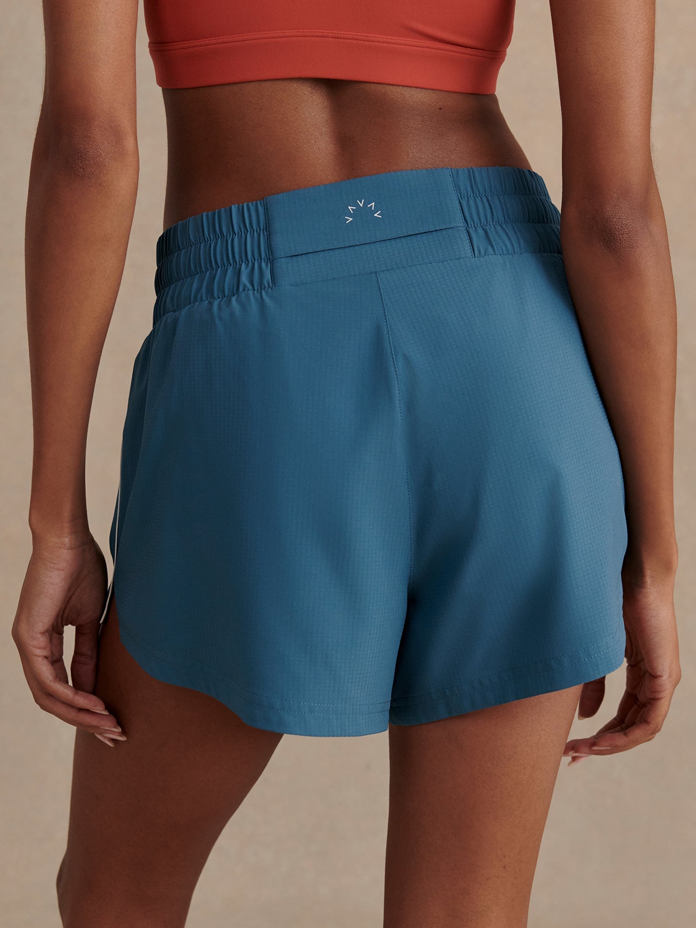 Varley Mallard Blue Kallin Piped Running Short 3
